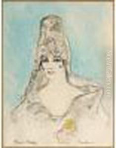Espagnole A La Mantille, Circa 1924-1926 Espagnole A La Mantille, Circa 1924-1926