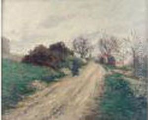 Route Des Pres, Temps Gris by Francis Picabia