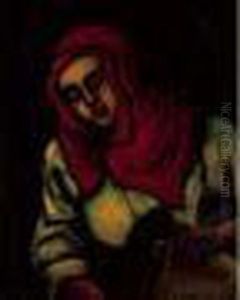 Paysanne Au Chale Rouge by Francis Picabia