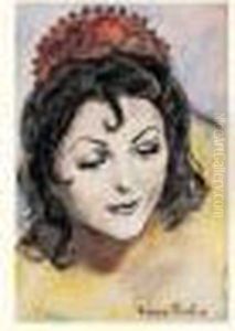 L'espagnole A La Mantille by Francis Picabia