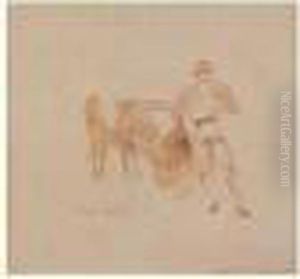 Scene De Tauromachie Ou Corrida, Circa 1903 by Francis Picabia