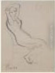 Femme Assise, Circa 1925-1930 by Francis Picabia
