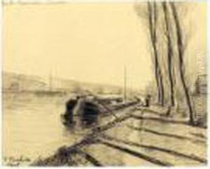 Saint Mammes, La Seine by Francis Picabia