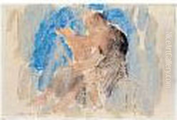 Couple Assis, Circa 1926-1927 - view 1