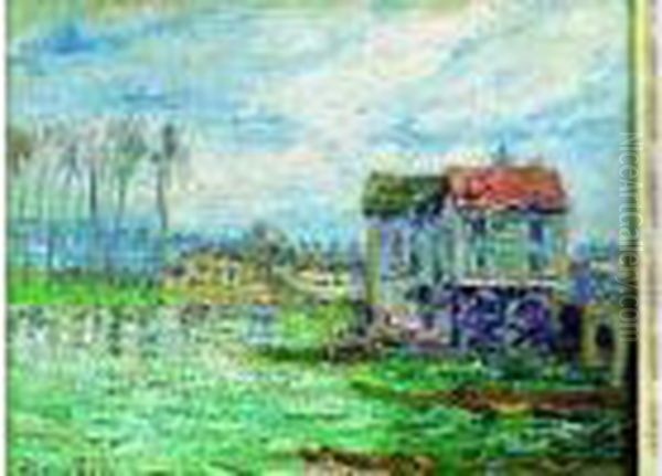 Le Loing A Moret - view 1
