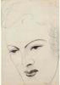 Visage De Femme by Francis Picabia