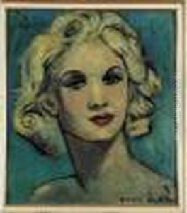 Portrait D'une Jeune Femme by Francis Picabia
