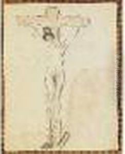La Femme En Croix, Circa 1925 by Francis Picabia