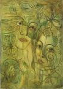 Lotruli--visage De Olga by Francis Picabia