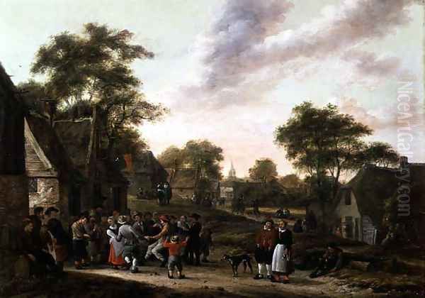 Peasants at a Dance - view 1