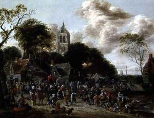Market Day by Gillis Rombouts