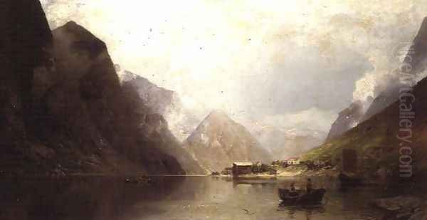 A Fjord - view 1