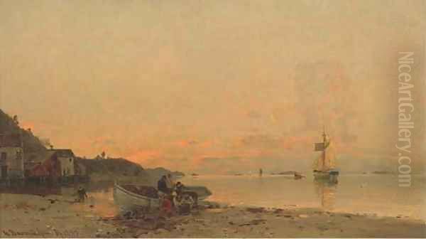 Unloading the catch - view 1