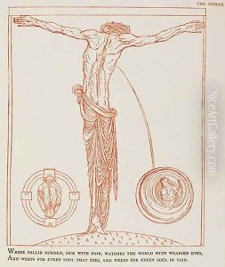 Illustration to The Sphinx without a Secret by Oscar Wilde, pub. by Elkin Mathews and John Lane, 1894 by Charles Ricketts