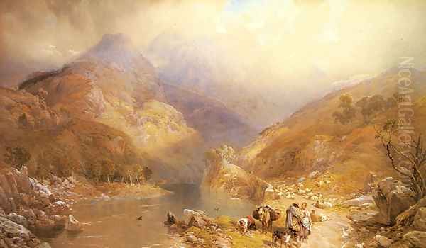Gate Crag, Borrowdale, Cumberland - view 1
