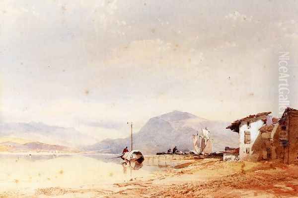 On Lake Como, North Wales - view 1
