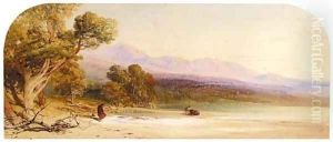 Loch Morlub by Thomas Miles Richardson, Jnr.