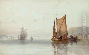 An evening calm by Thomas Miles Richardson, Jnr.
