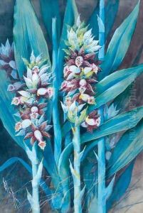Ginger Plant by Marian Ellis Rowan