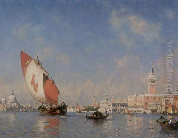 The Grand Canal, Venice by Amedee Rosier