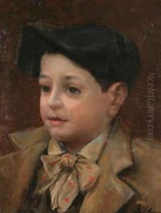 Cabeza de nino by Eugenio Oliva Rodrigo