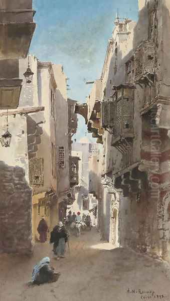 A street scene in Cairo - view 1