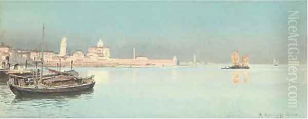 A calm day on the Venetian lagoon - view 1