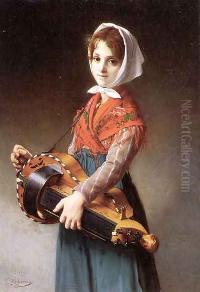 The Hurdy-Gurdy Girl - view 1