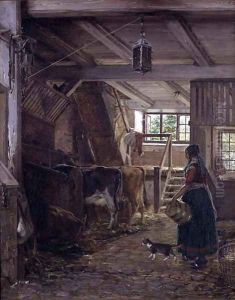 In the Cow Byre