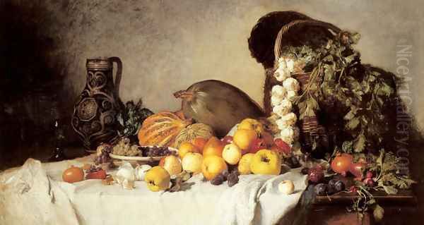 A Still Life with Fruit and Vegetables - view 1