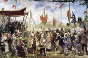The 14th July 1880, 1882 by Alfred Roll