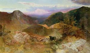 Glen Ogle, Scotland, 1860 by John Samuel Raven