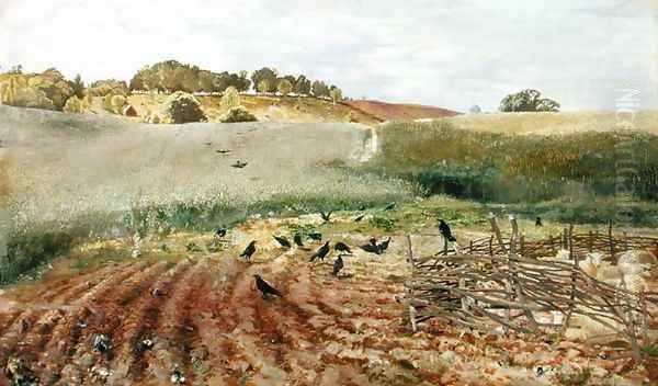 The Rooks Parliament, 1858 - view 1