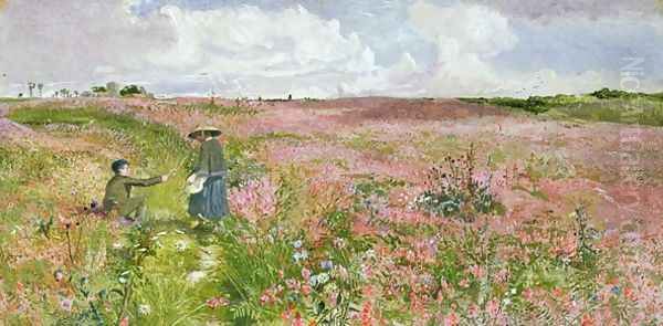 Sanfoin in Bloom view near Cobham, Kent - view 1