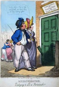 Lodgings for Single Men and their Wives in Portsmouth, 1808