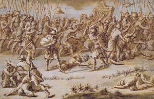 Illustration to The Iliad, 1760s by John Michael Rysbrack