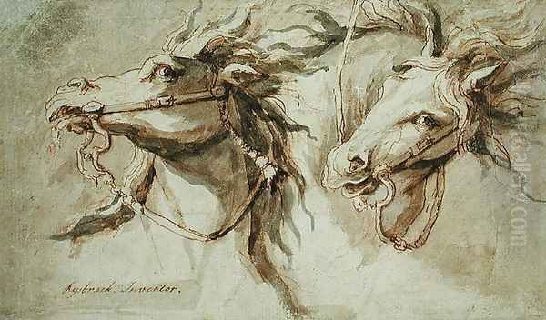 Two Horses Heads - view 1