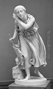 Nydia, the Blind Flower Girl of Pompeii by Randolph Rogers