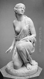 Ruth Gleaning by Randolph Rogers