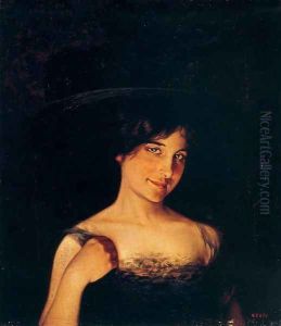 Retrato de Mujer by Alexandre de Riquer