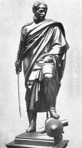 Model of the Blucher Monument