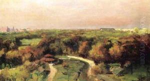Central Park, New York City by Frank Knox Morton Rehn