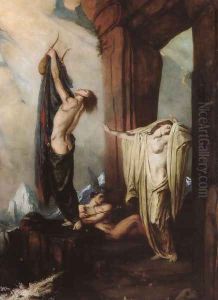 Orpheus and Eurydice I by Charles De Sousy Ricketts