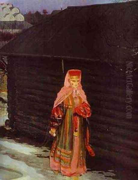 Wedding Train In XVII Century Moscow Detail 1901 - view 1