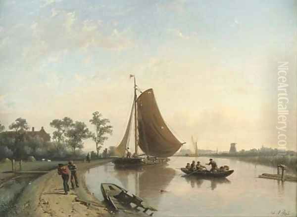 Along the river in summer - view 1