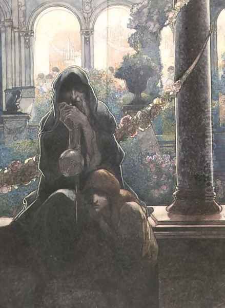 The Happy Prince by Oscar Wilde- The Rich Making Merry - view 1