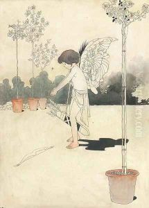 The winged archer by Charles Robinson