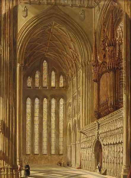 The Five Sisters, York Cathedral - view 1