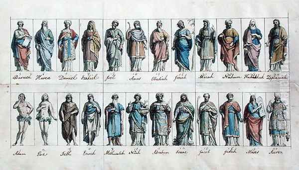 Old Testament Figures - view 1