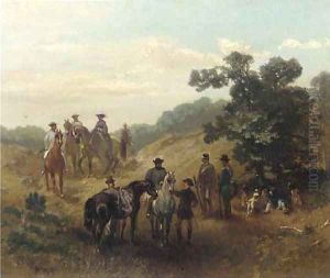A hunting party at rest